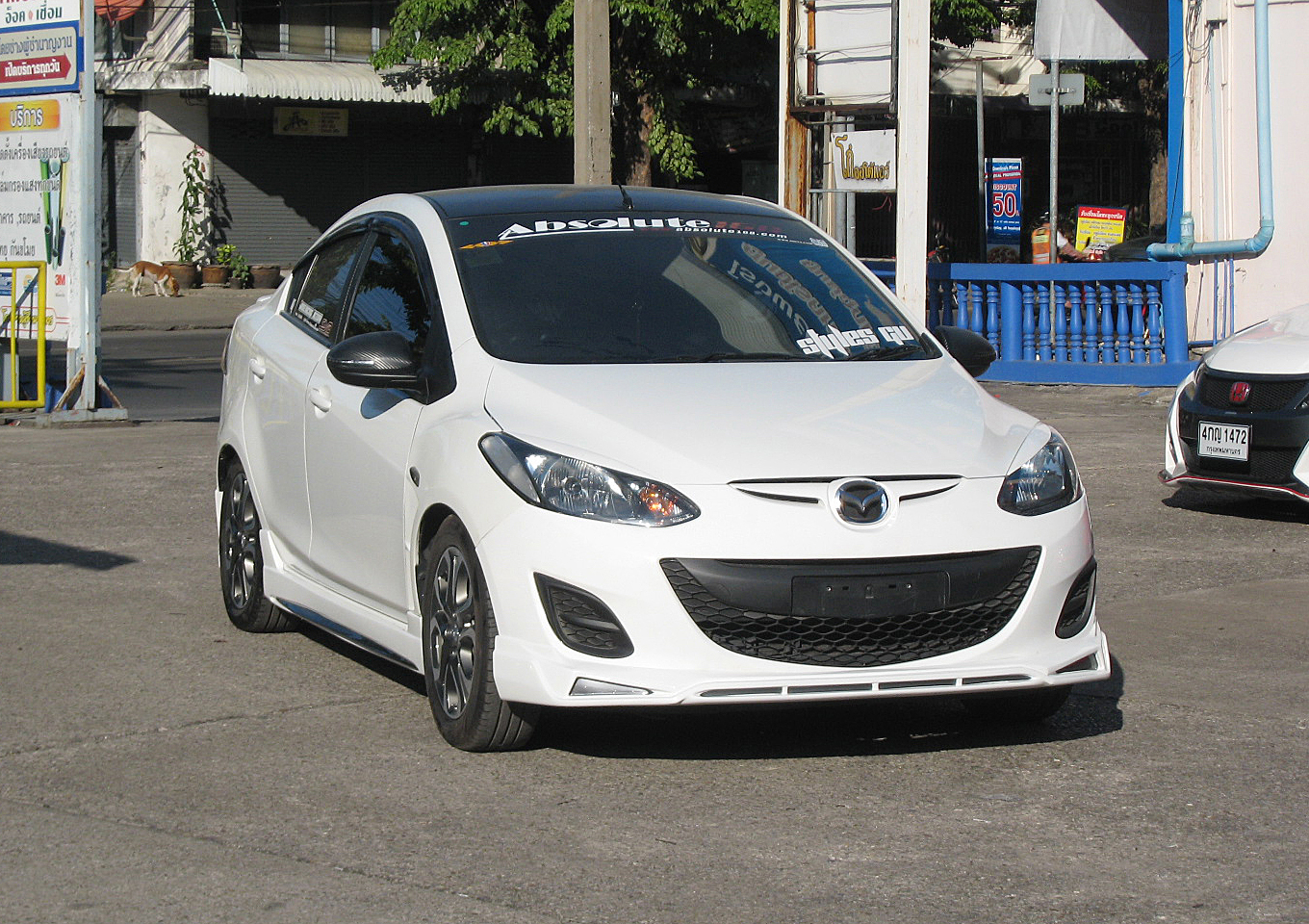 ชุดแต่ง Mazda2 2009-2013 NTS1 V4